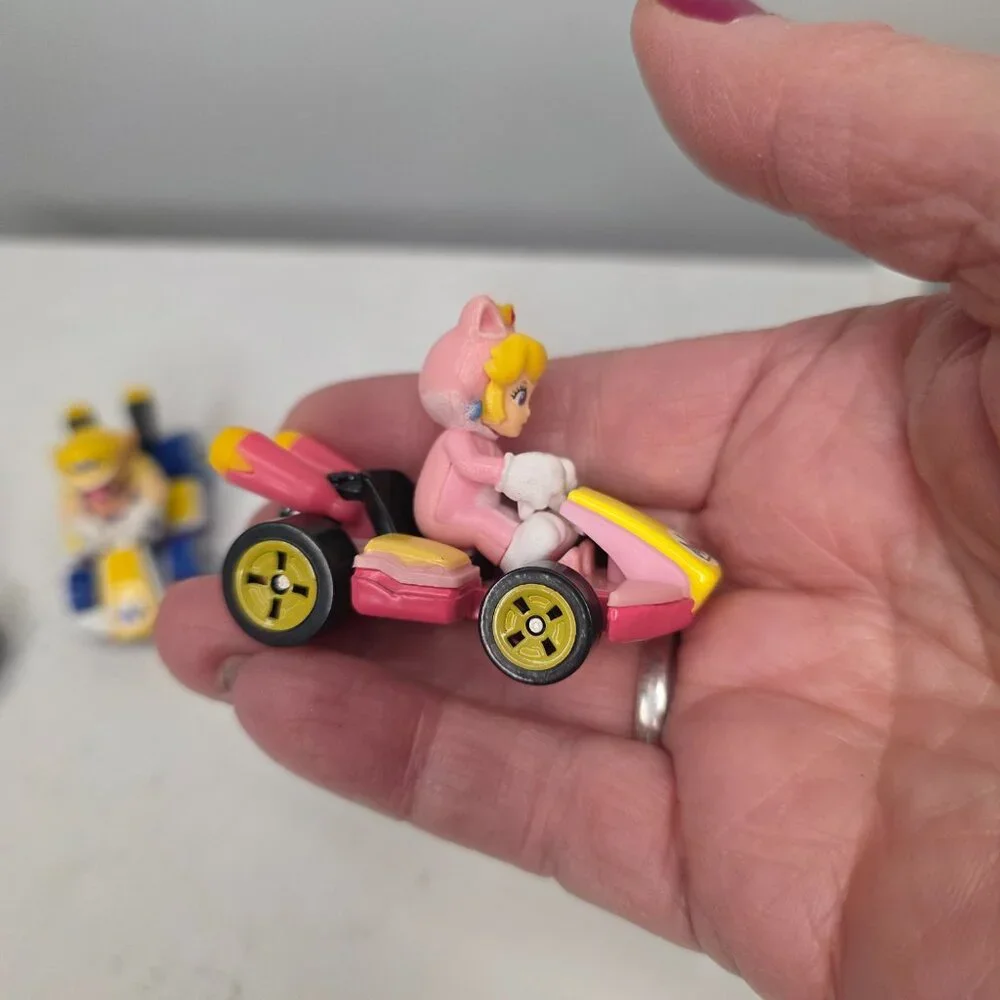 Nintendo Standard Kart Lot of Three Die Cast Cars